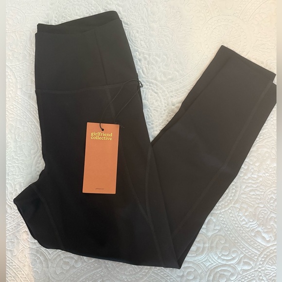 Girlfriend Collective Black Leggings - Picture 3 of 12